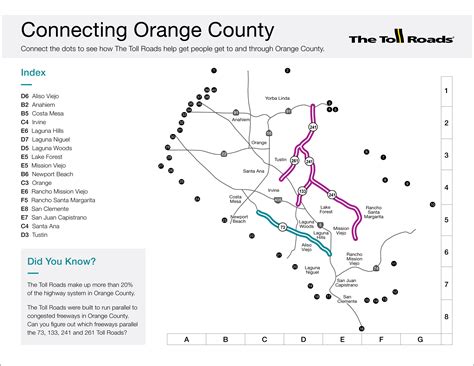 Oc toll roads - The first segments of The Toll Roads opened to traffic in the 1990s, with the first segment of the 241 Toll Road opening in 1993 and the 73 Toll Road in 1996. Since the 51-mile system was completed in 1999, TCA has implemented the Capital Improvement Plan (CIP) to keep pace with increasing traffic demands and …